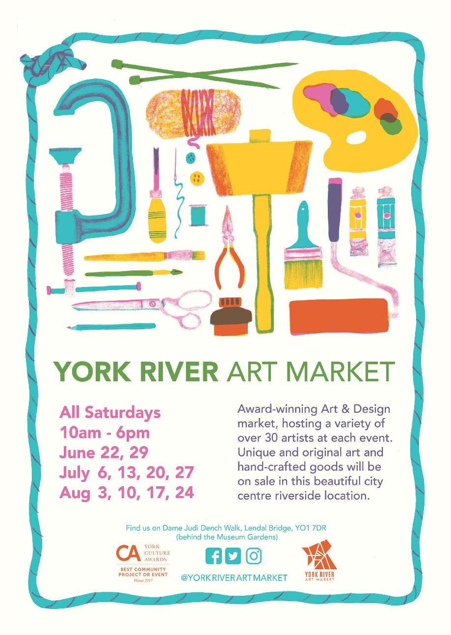 York River Art Market this Saturday!