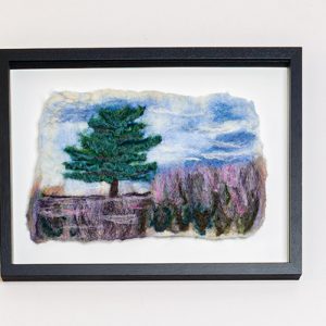 Lone Tree on North York Moors (framed original)