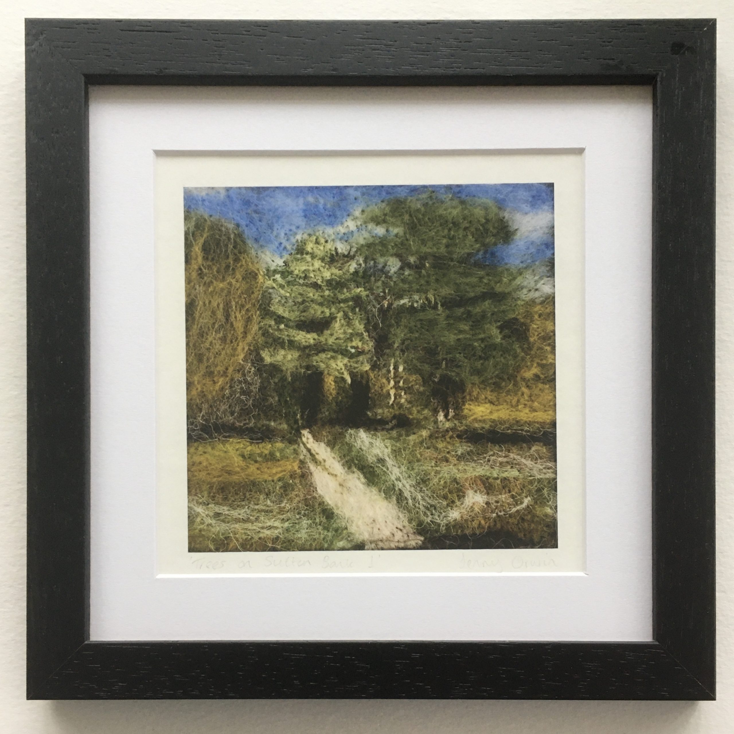 'Trees on Sutton Bank 1' small print unframed