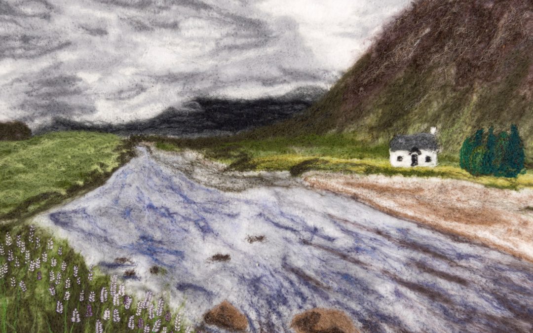 The Process of Making ‘Lagangarbh Hut in Glen Coe’